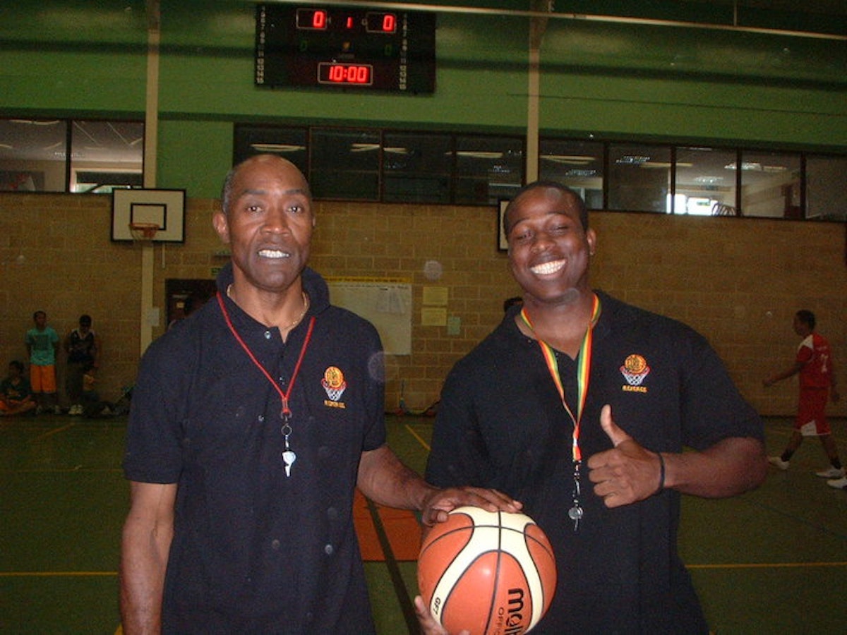 Lawrence Walker with Al Joseph